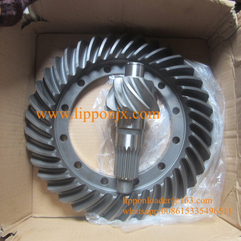 Original spiral bevel gear 43A0148 ,43A0129 liugong ZL50C CLG856 Wheel loader part