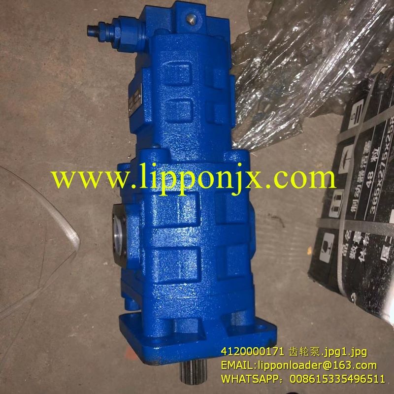 4120000171 Gear Pump Cbgj2080/1010c-XF SDLG  LG958L LG968 Wheel loader parts