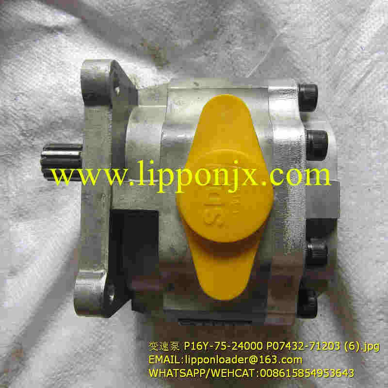 P16y-75-24000 07433-71103 transmission pump  sd16 sd2 sd23 shantui bulldozer part