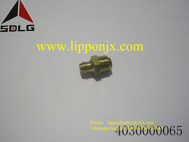 4030000065 Lubricating nipple SDLG Loader parts